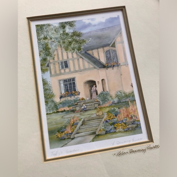 Canadian Artist Helen Downing Hunter Signed and Titled Framed Art - Picture 9 of 9